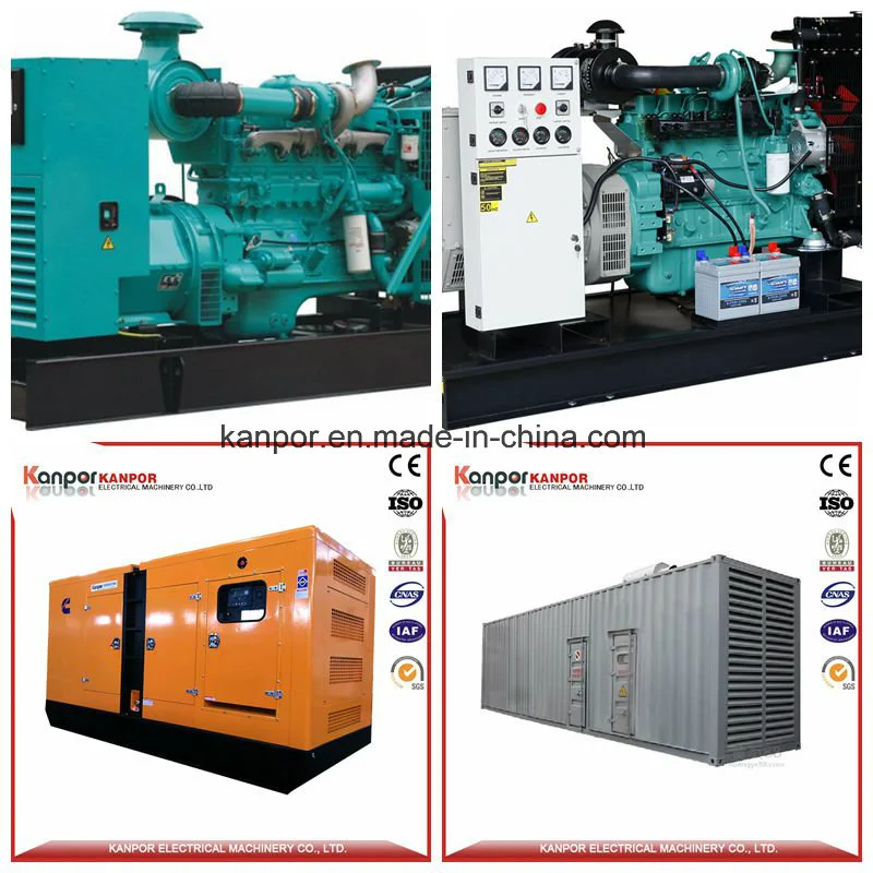 12.5kVA 12kVA 10kw 480V 60Hz Silent Generator with Quanchai QC385D Amf25