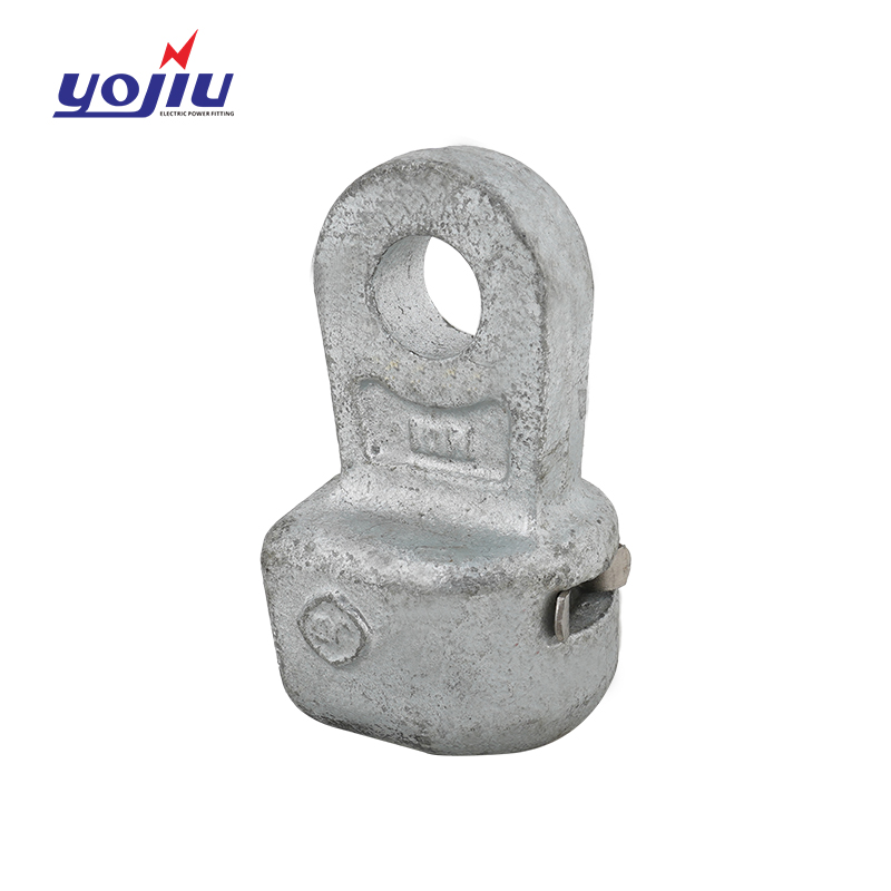 Hot-dip galvanized type W malleable iron Socket eye electric line power steel power fitting overhead lines fitting