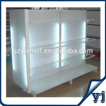 Efficient light display shelves for retail stores/retail display racks/modern display racks