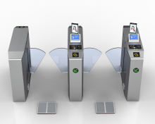 Electric Static Discharge Protection Flap Barrier