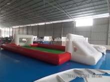 Outdoor PVC inflatable water soccer field inflatable water football field inflatable sport game