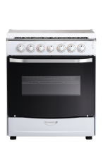 6-burner gas range with oven
