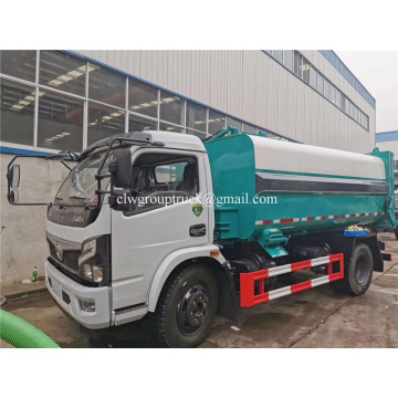 Dongfeng 7cbm 8cbm camión volquete de basura barrido