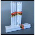 8pcs tiang putih kayu lilin paraffin lilin