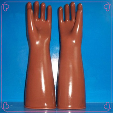 insulation gloves/long sleeve rubber gloves/long sleeve latex gloves