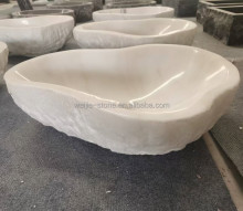 Natural Marble Basin for Bathroom Trough Sink