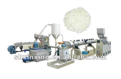 PVC PE PET PP plastic pelletizing line