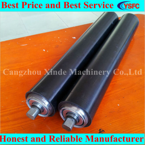 supplier of rubber coated gravity rollers