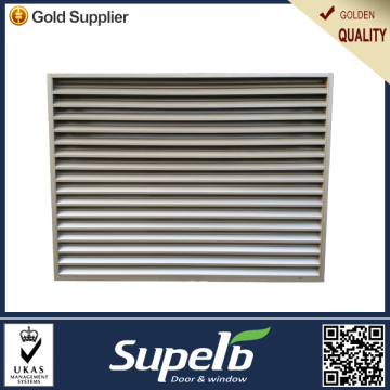 2014 hot selling products powder coated aluminium fix louvers window