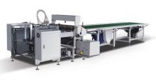 Automatic gluing box machine