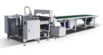 Automatic gluing box machine