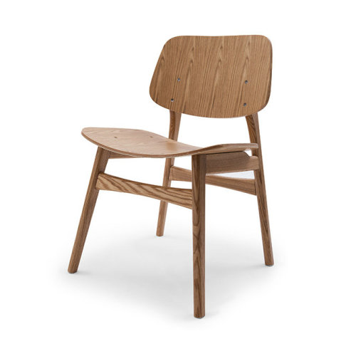 Solid wood replica Soborg chair for cafe shop