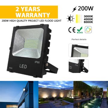 น้ำท่วมไฟ LED กลางแจ้ง 200 วัตต์