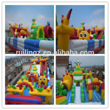 kids inflatable fun city, giant fun city for sale