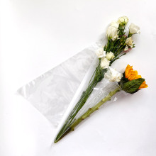 Wholesale Custom Printed PP OPP BOPP CPP Plastic Flower Sleeves
