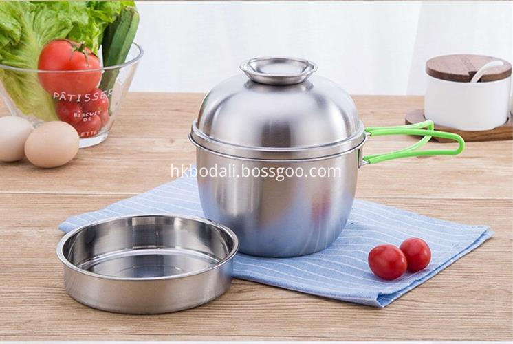 Stainless Steel Bowl Noodle With Cover For Preservations