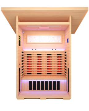 Canada Hemlock Double Far Infrared Sauna