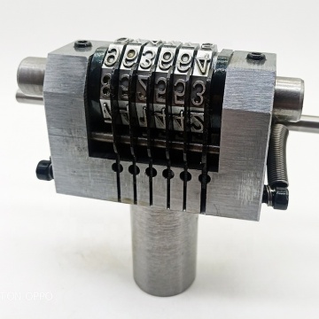Hot Sale Stamp Numbering Head Heat Printing Numbering Machine