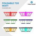 Luces de cultivo LED plegables de 720W para plantas de interior