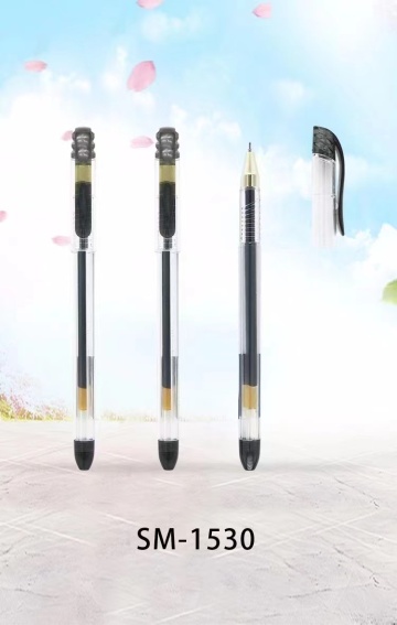 Pull Cap Gel Ink Pen for Office School