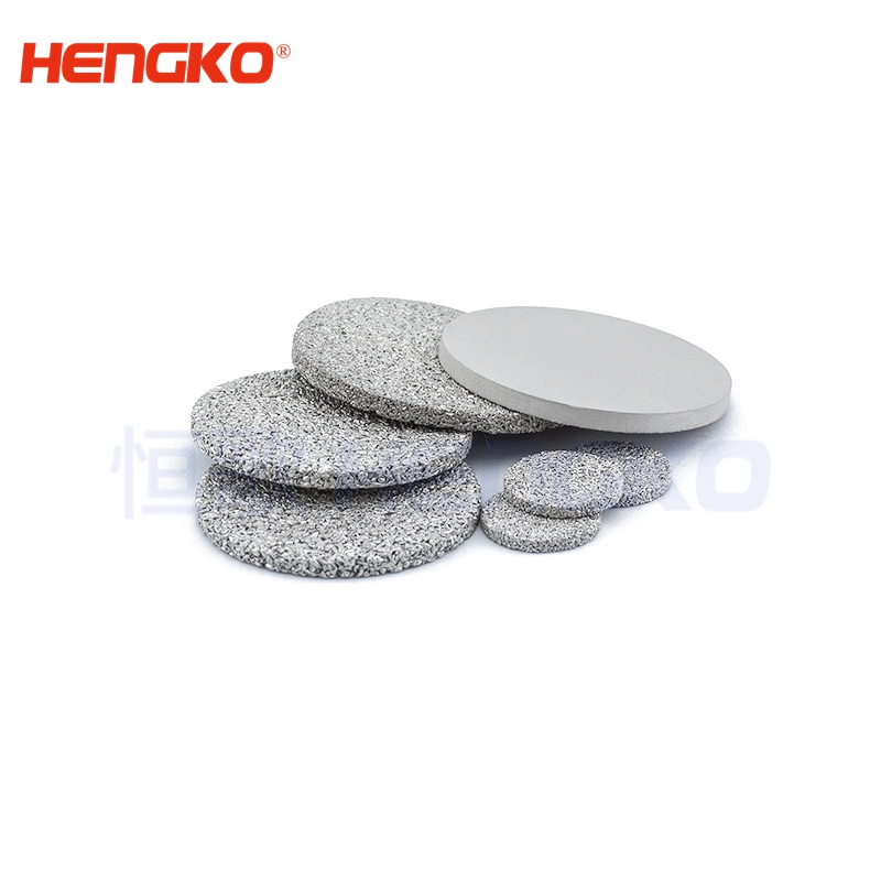 HENGKO stainless steel 316 316L high quality micro holes filter sintered filter disc