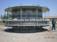 expansion joint for blast furnace