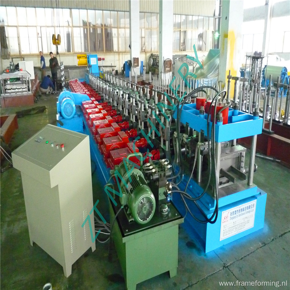 Zhongtuo Quick Change C75-300 Purlin Roll Forming Machine