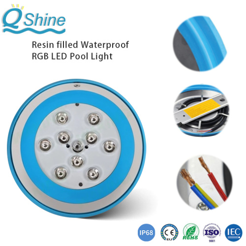 Resin filled Stainless steel LED Pool Lighting