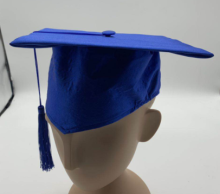 WHITE SEQUIN HAT FOR KIDS WITHOUT LIGHT - BLACK STRIPES