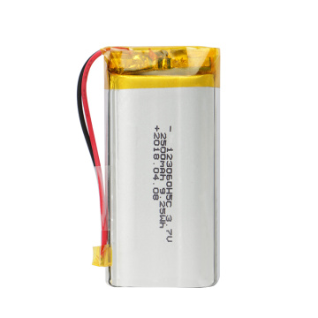 미세 가공 된 123060 3.7V 2500mAh 리튬 폴리머 배터리