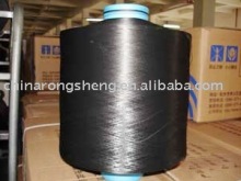 100% Polyester Textured Yarn PTY DTY 150D/35F Black SD Dope Dyed NIM HIM