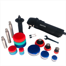 710W 6-Grade Speed Electric Car Buffer Polisher kit with 1",2",3"plate