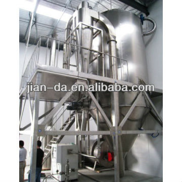 Centrifugal drying machine of instant dissoluble tea