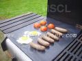 Doublage de grill barbecue antiadhésif de service lourd Taille 40 * 50cm