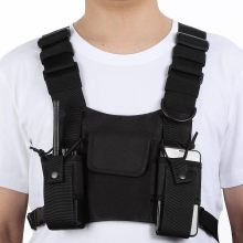Rescue Radio Chest Harness and Holster Pack