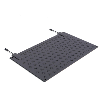 Heated Outdoor Snow and Ice Melting Rubber Mats