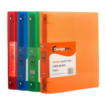 Custom Legal Size PP Plastic O Ring Binder File Folder