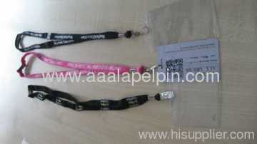 Polyester Bootlace Style Lanyards 