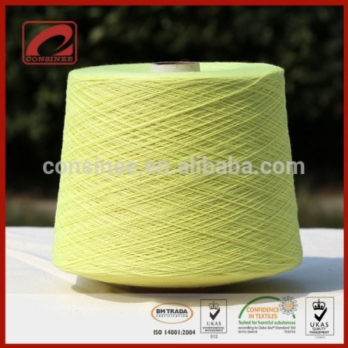 Bright colors hot selling pure cashmere yarn popular luminous yarn