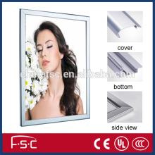 A1 outdoor light box led strip lighting and aluminun snap frame