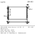 Radiator for Buick Enclave 3.6L OEMnumber 20772532