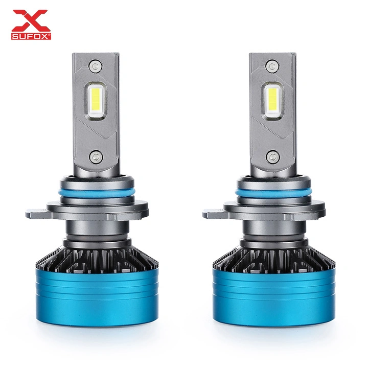 9005 Csp Lightings LED Headlights Anti-EMI Temperature Control H4 LED Headlight Bulbs 75mul LED Headlights with Built-out Driver Car Light Car Headlight