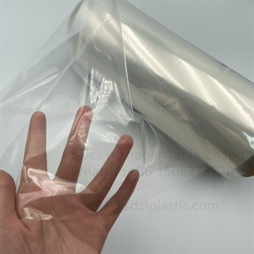 Transparent anti fog PA/PE top sealing film