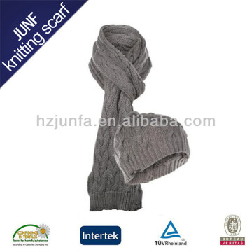 Kids new design knit scarf hat set