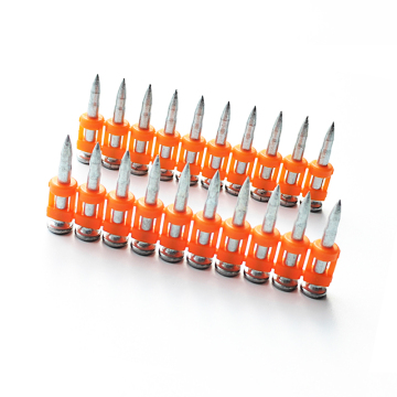 Roof material pointed gas nails