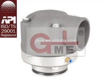 Aluminum pipe combing vent valve