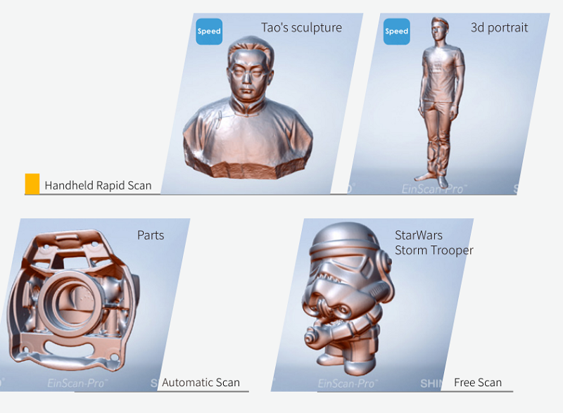 High accuracy pro+ 3d scanner for 3d printer for Make prosthetic limbs suitable for patients
