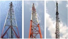Triangular Steel Tower/Telecom Tower/Tubular Tower/Angular Tower