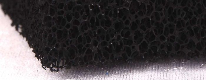 single layer foam absorber