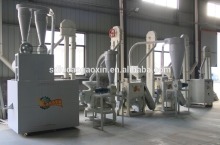 hot sale 20T per day 6FW-20TF corn mazie small scale domestic industrial commercial flour milling machine grinder